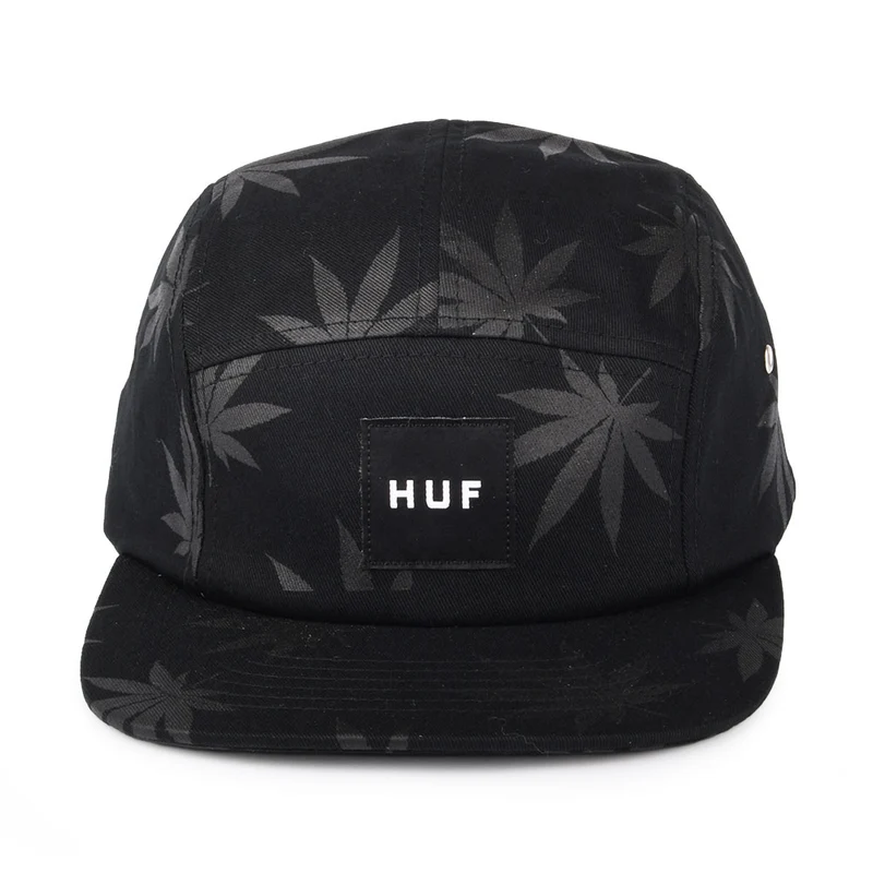 Casquette 5 Panel Plantlife noir HUF