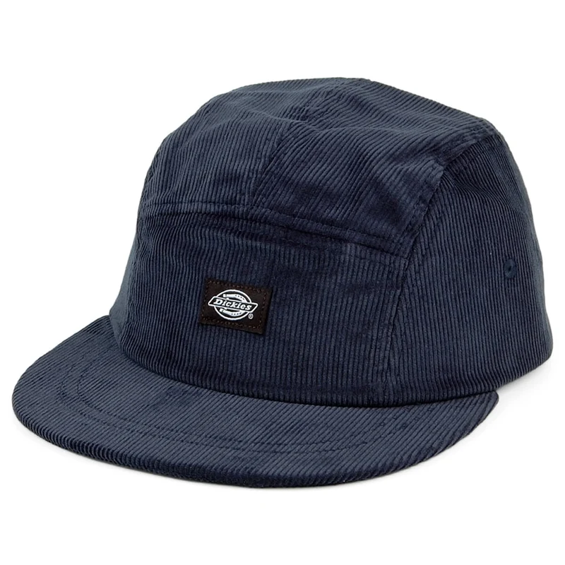 Casquette 5 Panel en Velours Côtelé Hornbeck bleu marine DICKIES