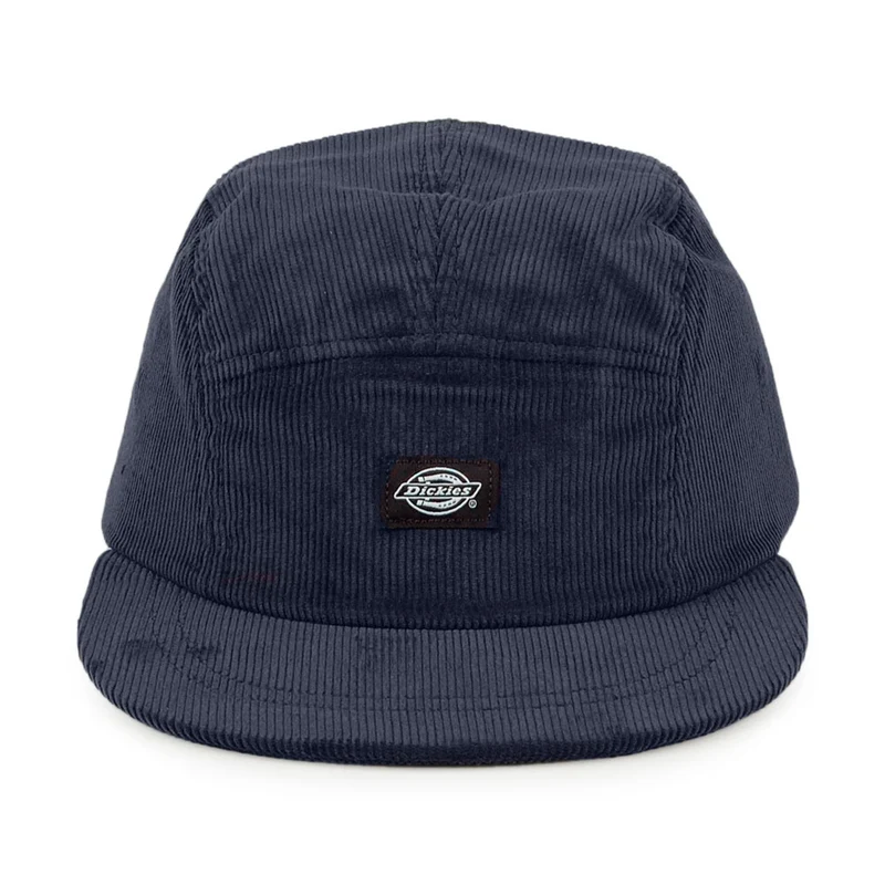 Casquette 5 Panel en Velours Côtelé Hornbeck bleu marine DICKIES