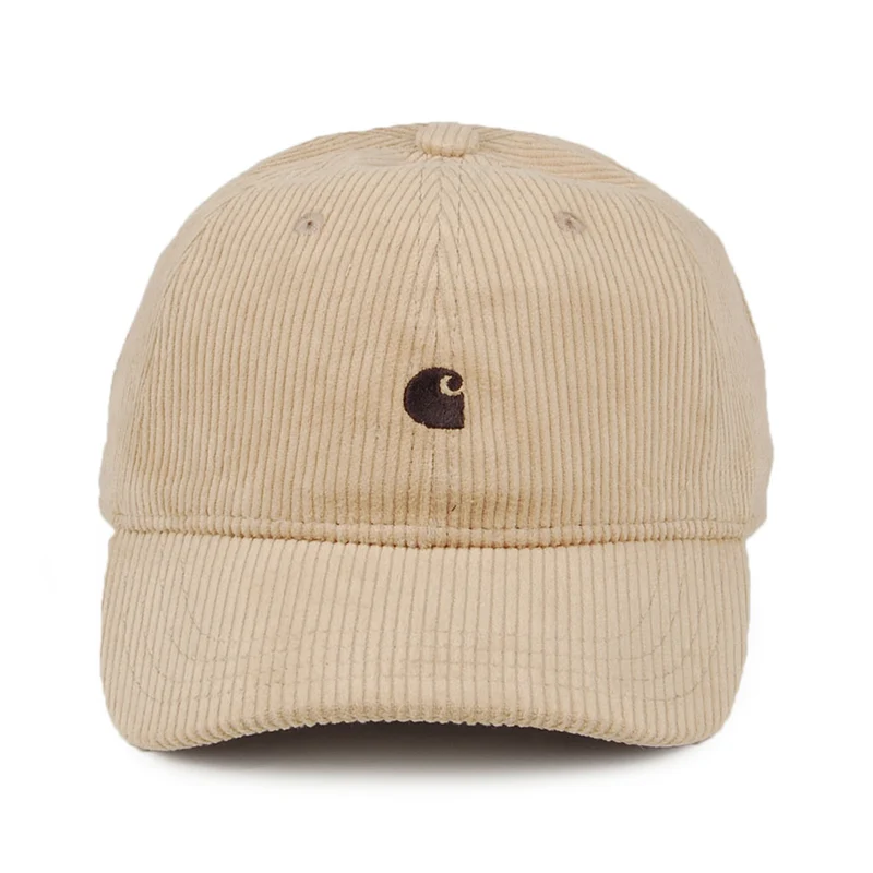 Casquette en Velours Côtelé Harlem khaki CARHARTT WIP