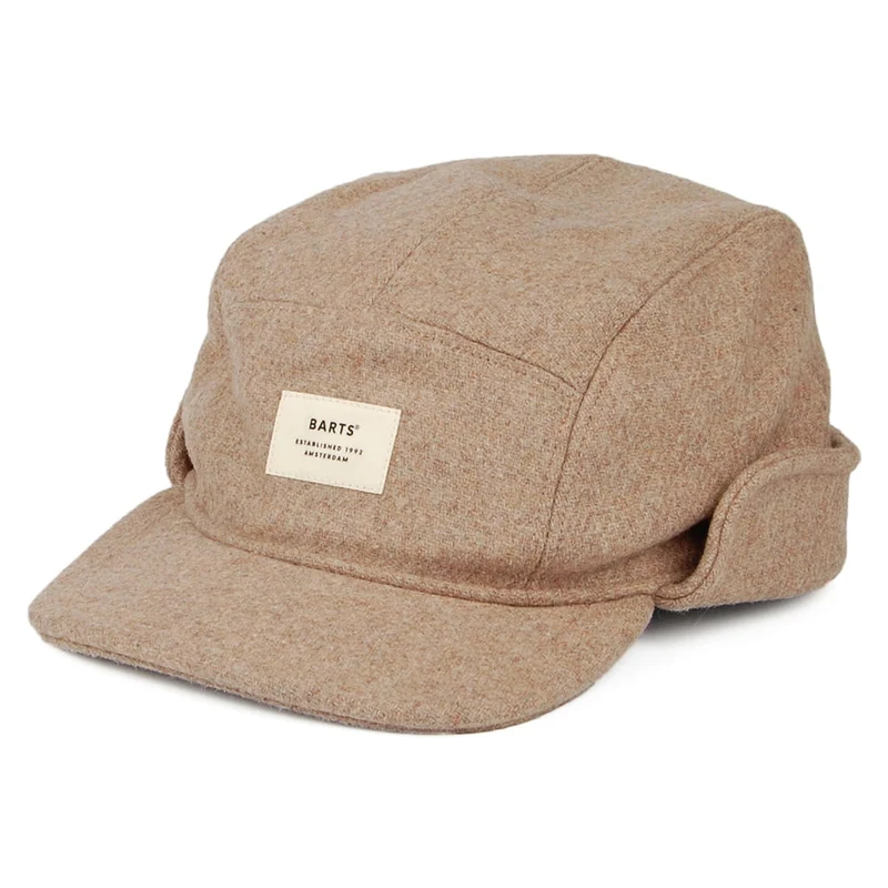 Casquette 5 Panel avec Protège-Oreilles Samuen sable BARTS