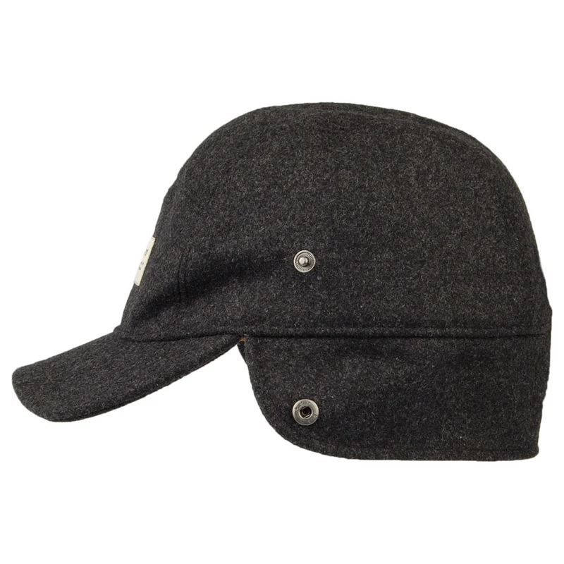 Casquette 5 Panel avec Protège-Oreilles Samuen anthracite BARTS