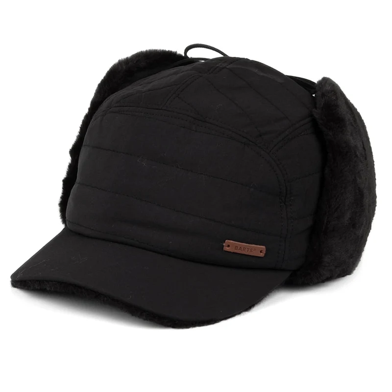 Casquette avec Protège-Oreilles en Fausse Fourrure Meddison noir BARTS