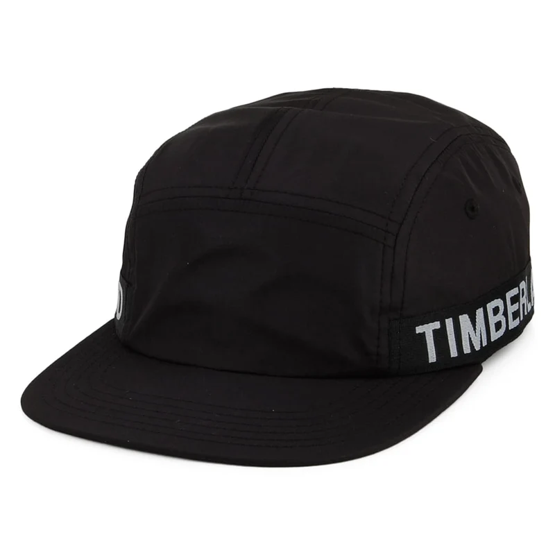 Casquette 5 Panel Logo Jacquard noir TIMBERLAND