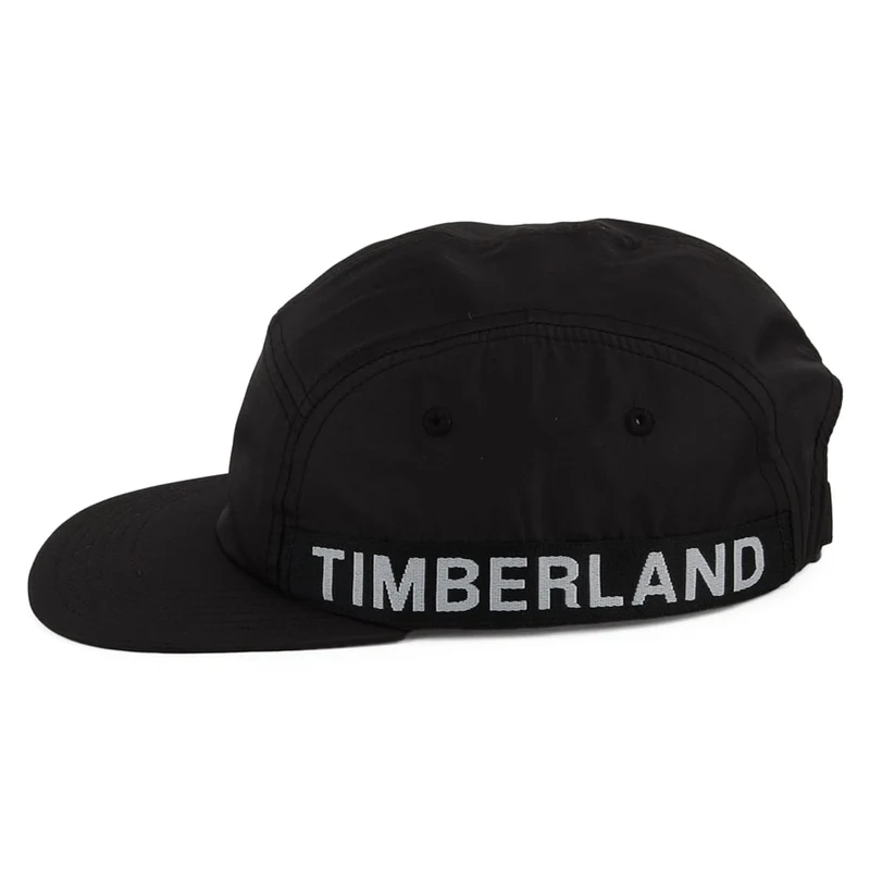 Casquette 5 Panel Logo Jacquard noir TIMBERLAND