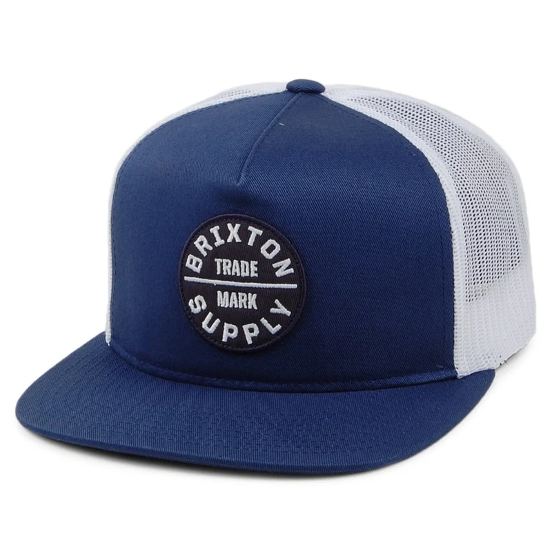 Casquette Trucker Oath III Mesh bleu-blanc BRIXTON