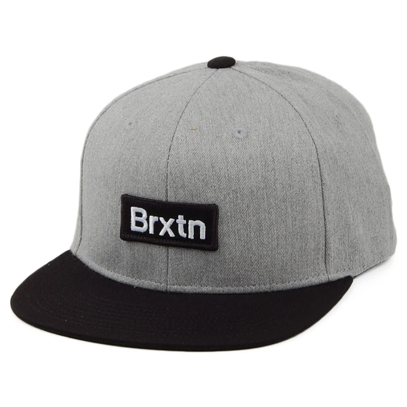 Casquette Snapback Medium Profile Gate III gris-noir BRIXTON