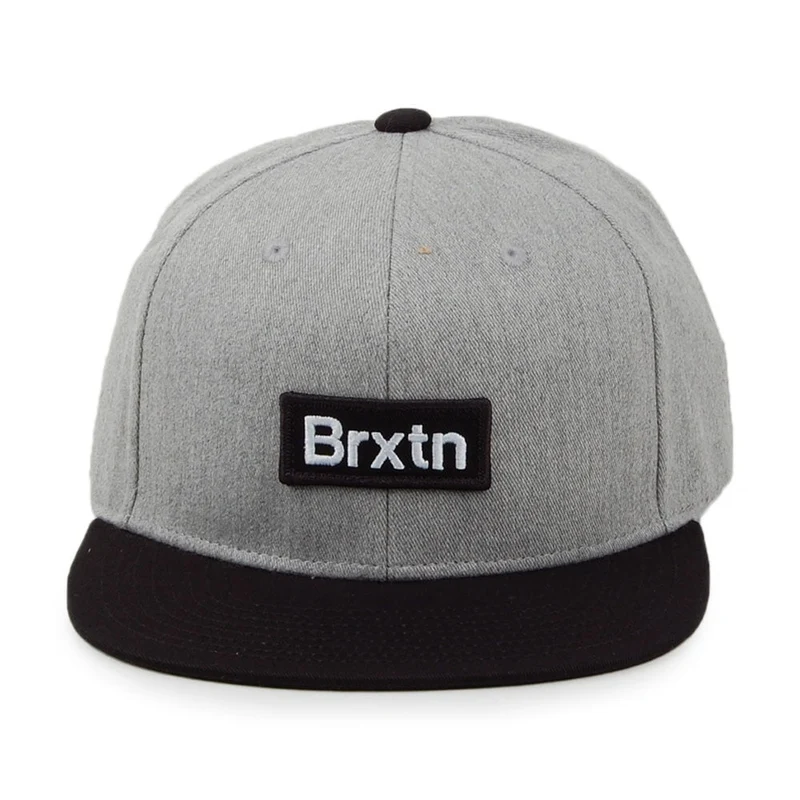 Casquette Snapback Medium Profile Gate III gris-noir BRIXTON