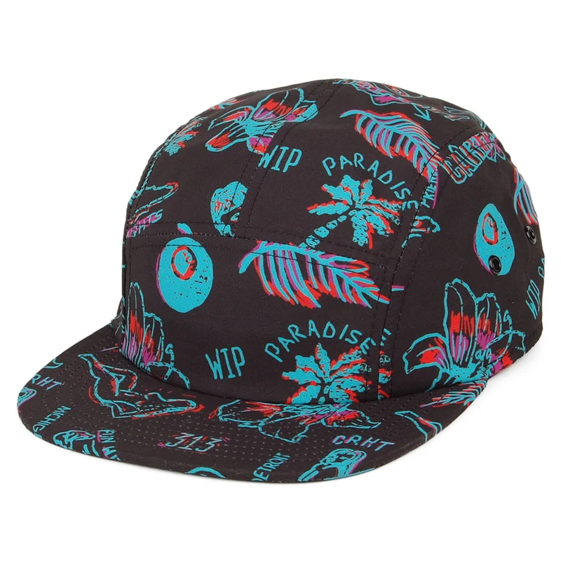 Casquette 5 Panel Paradise noir-multi CARHARTT WIP