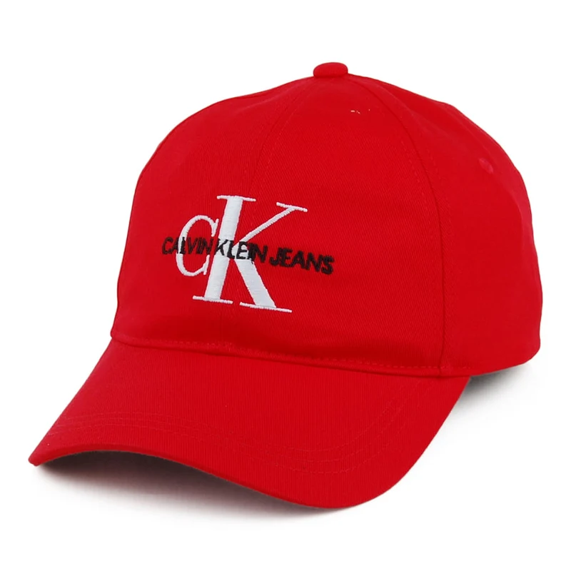 Casquette Jeans Monogram rouge CALVIN KLEIN