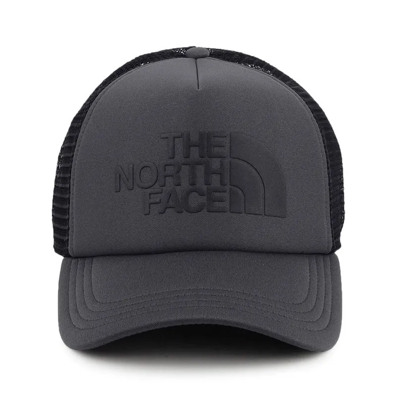 Casquette Trucker Calotte Profonde TNF Logo gris-noir THE NORTH FACE