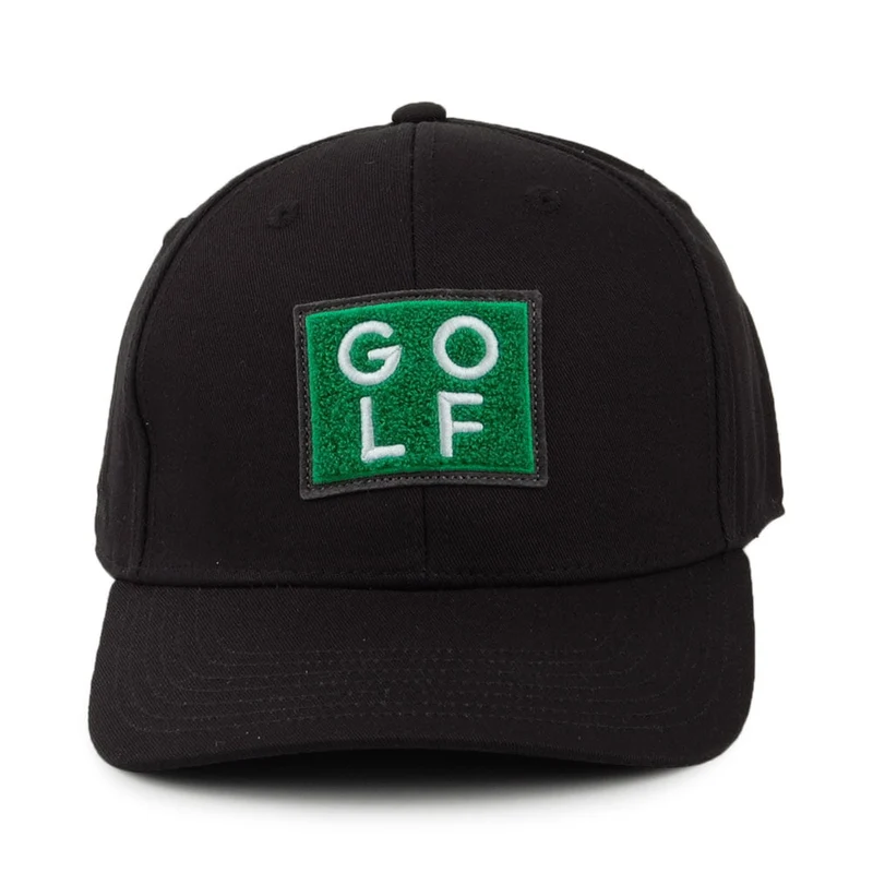 Casquette en Coton Sergé Golf Turf noir ADIDAS