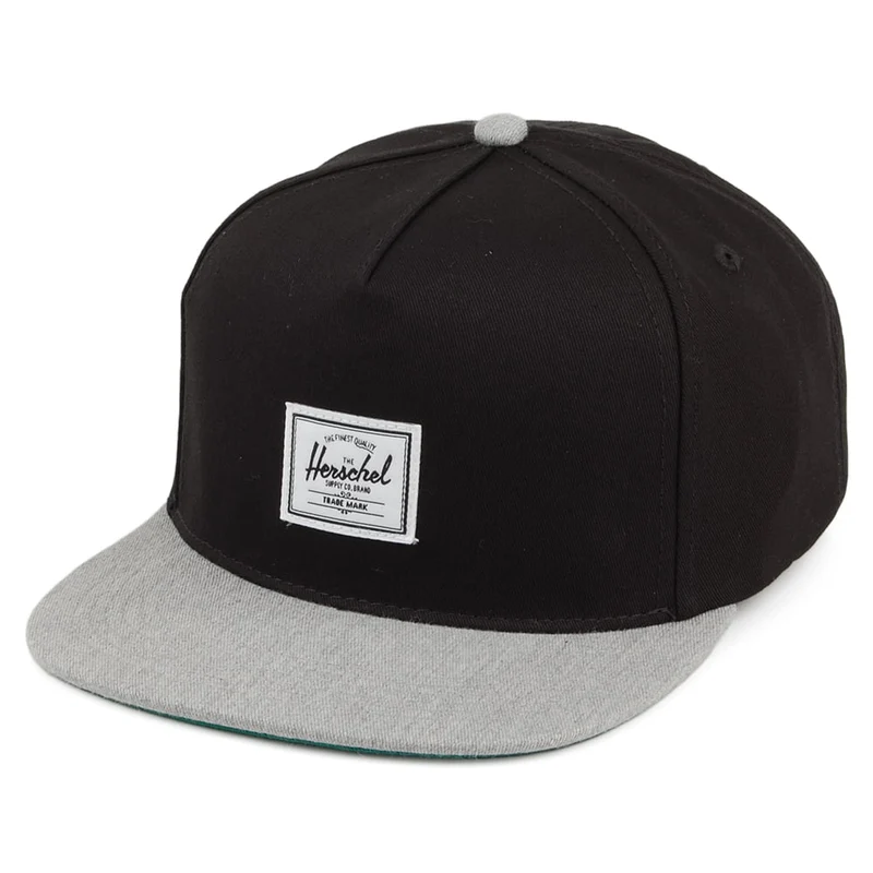 Casquette Snapback Whaler Classic noir-gris HERSCHEL SUPPLY CO.