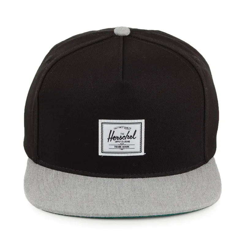 Casquette Snapback Whaler Classic noir-gris HERSCHEL SUPPLY CO.