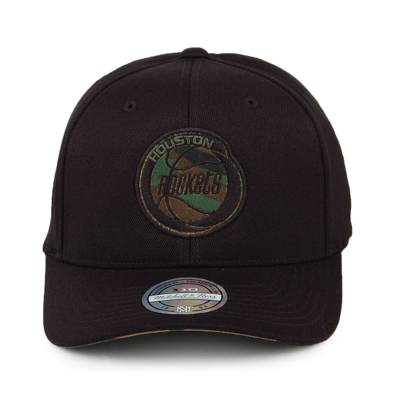 Casquette Snapback Camo Logo Houston Rockets noir MITCHELL & NESS