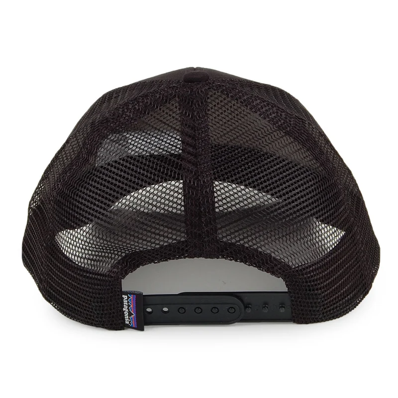 Casquette Trucker en Coton Bio Line Logo Ridge noir PATAGONIA