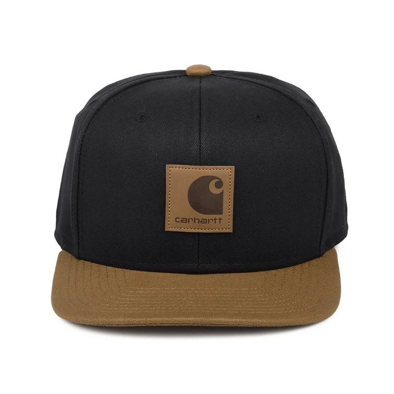 Casquette Snapback Bicolore Logo noir-marron CARHARTT WIP
