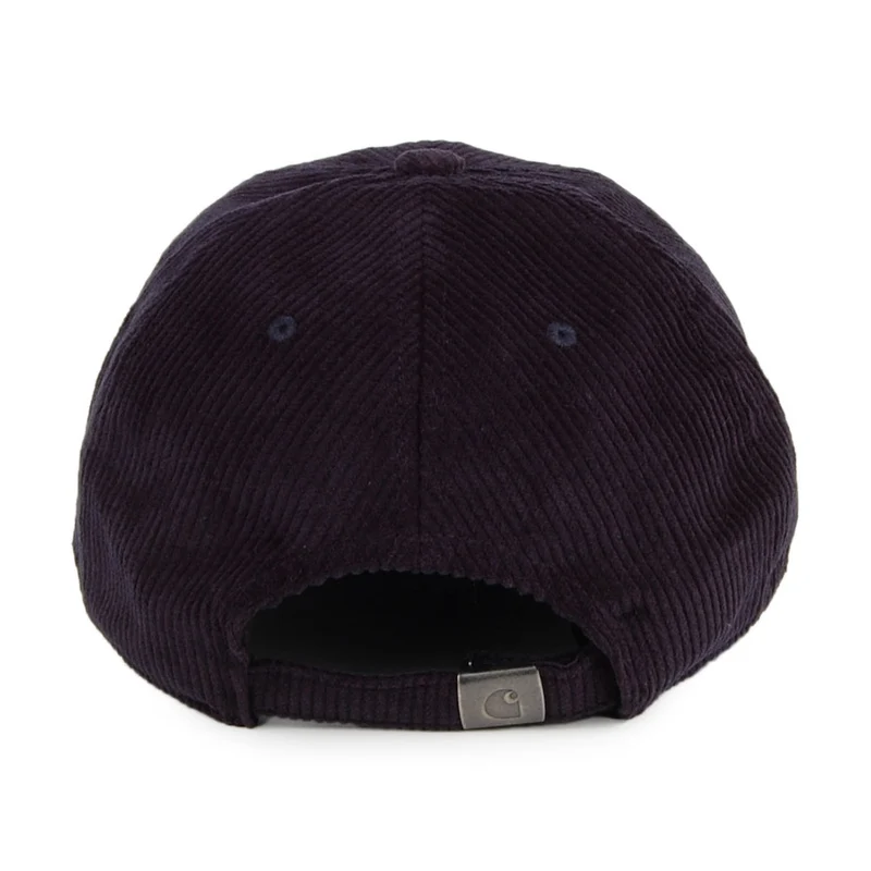 Casquette en Velours Côtelé Harlem bleu marine foncé CARHARTT WIP