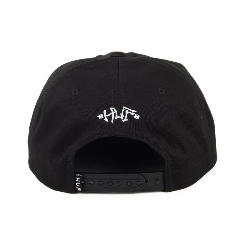 Casquette Snapback Bone Classic H noir HUF