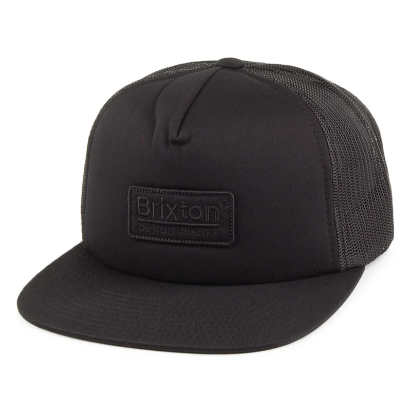 Casquette Trucker Mesh Tonal Palmer noir BRIXTON
