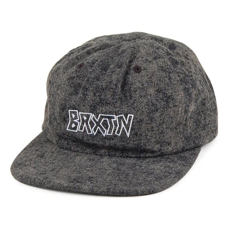 Casquette Snapback Non Structurée Simmons noir délavé BRIXTON