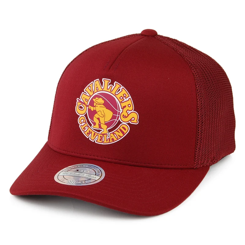 Casquette Trucker Vintage Jersey Cleveland Cavaliers bordeaux MITCHELL & NESS