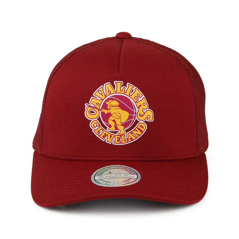 Casquette Trucker Vintage Jersey Cleveland Cavaliers bordeaux MITCHELL & NESS