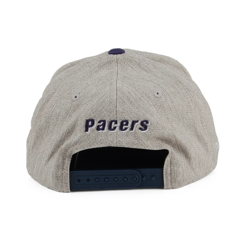 Casquette Snapback Hometown Indiana Pacers gris-bleu marine MITCHELL & NESS