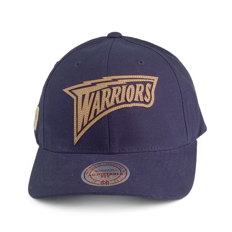 Casquette Gameplan Golden State Warriors bleu marine MITCHELL & NESS