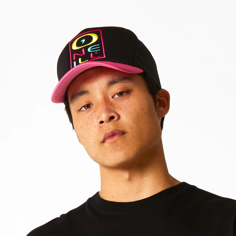 Casquette Trucker Original Surfer II noir-rose O'NEILL