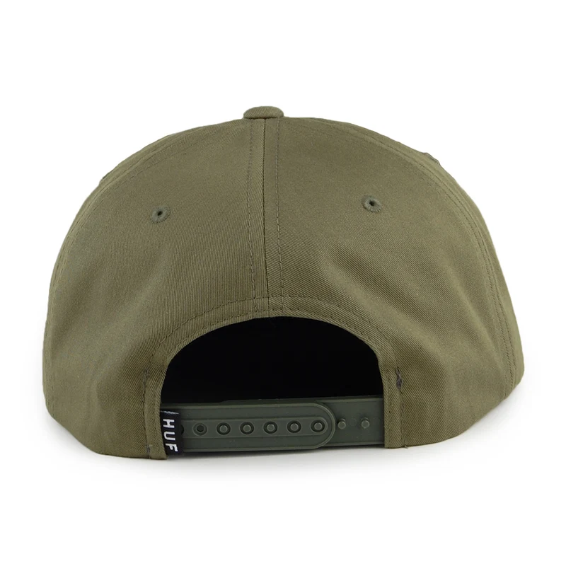 Casquette Snapback Triple Triangle olive HUF