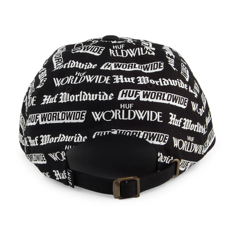 Casquette à Visière Incurvée Fake News noir HUF