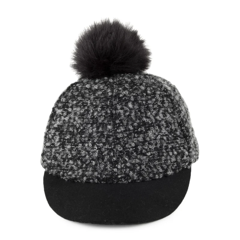 Casquette à Pompon noir SCALA