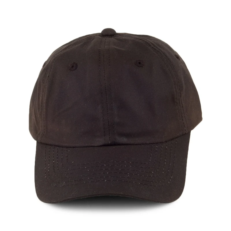 Casquette en Toile Cirée Non Structurée marron DORFMAN PACIFIC