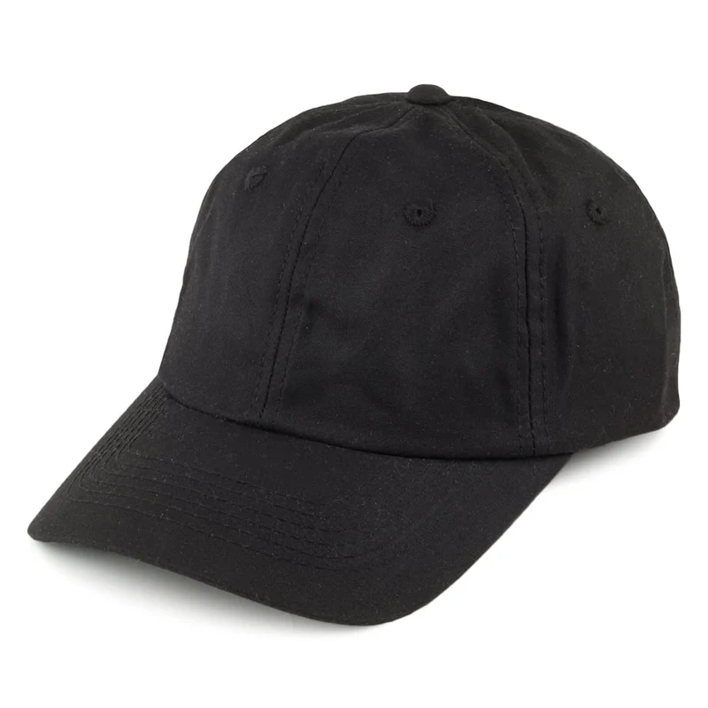 Casquette en Toile Cirée Non Structurée noir DORFMAN PACIFIC