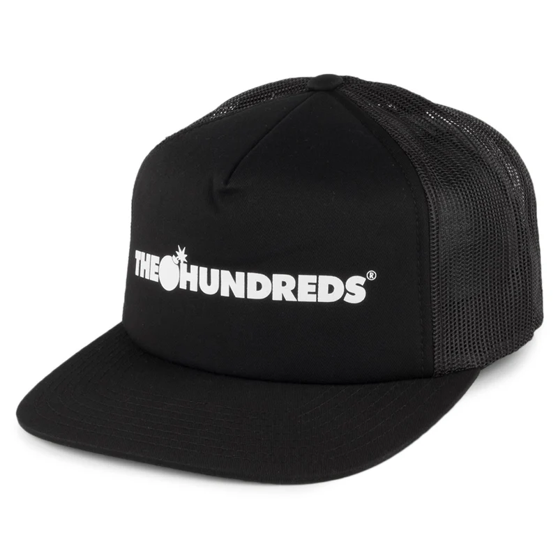 Casquette Trucker Bar Logo noir THE HUNDREDS