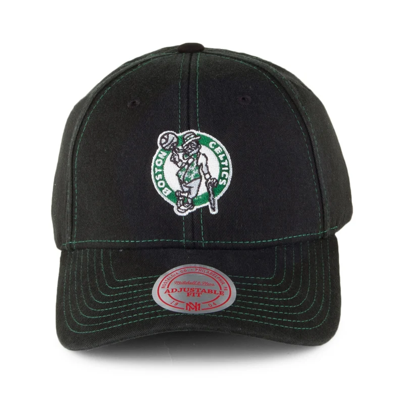 Casquette Snapback Contrast Cotton Boston Celtics olive MITCHELL & NESS
