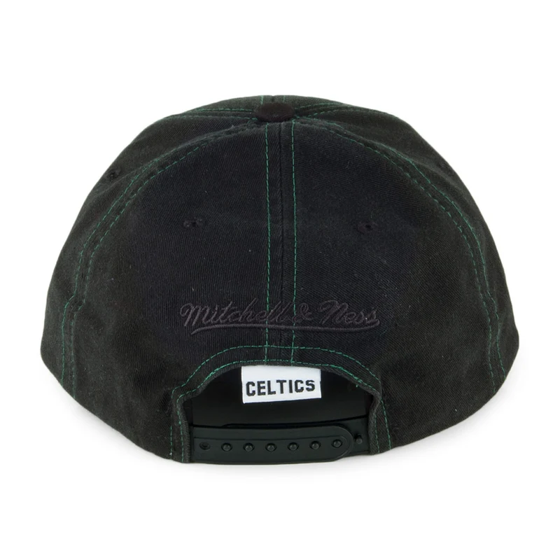 Casquette Snapback Contrast Cotton Boston Celtics olive MITCHELL & NESS