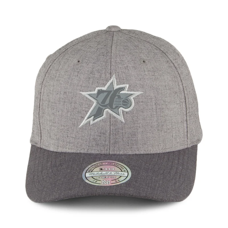 Casquette Snapback Beam 110 Philadelphia 76ers gris MITCHELL & NESS