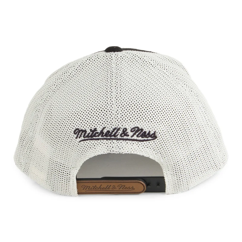 Casquette Trucker HWC Patch 110 Charlotte Hornets noir MITCHELL & NESS