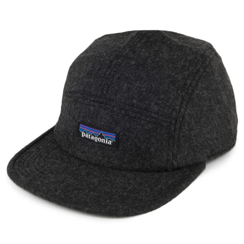 Casquette 5 Panel en Laine Recyclée gris PATAGONIA