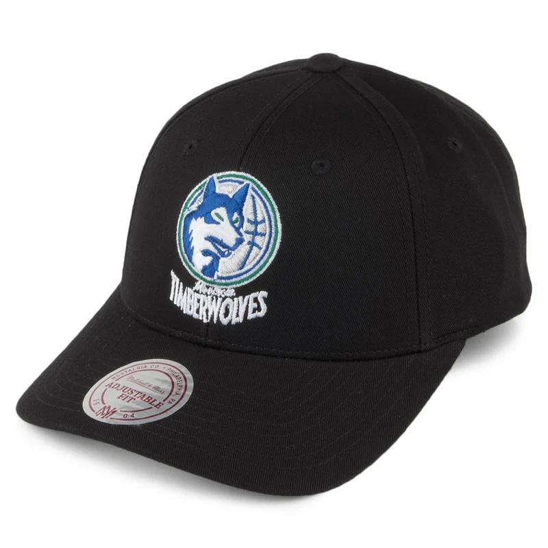 Casquette Snapback Team Logo Minnesota Timberwolves noir MITCHELL & NESS