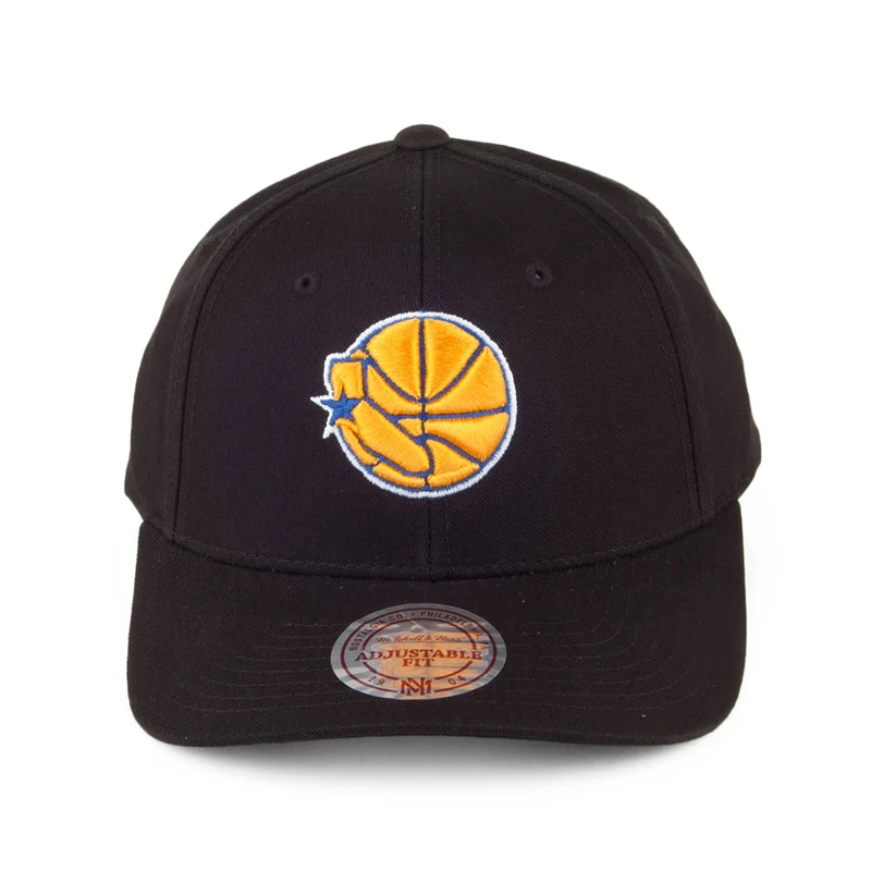 Casquette Snapback Team Logo Low Pro Golden State Warriors noir MITCHELL & NESS