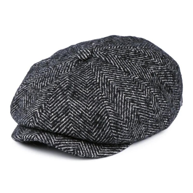 Casquette Gavroche Ample Brood noir-blanc BRIXTON