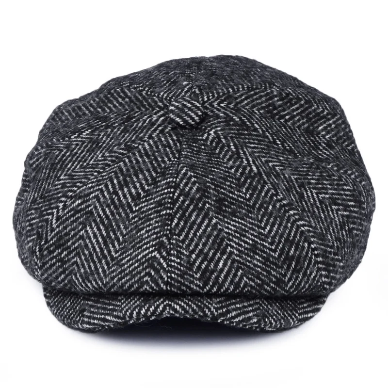 Casquette Gavroche Ample Brood noir-blanc BRIXTON