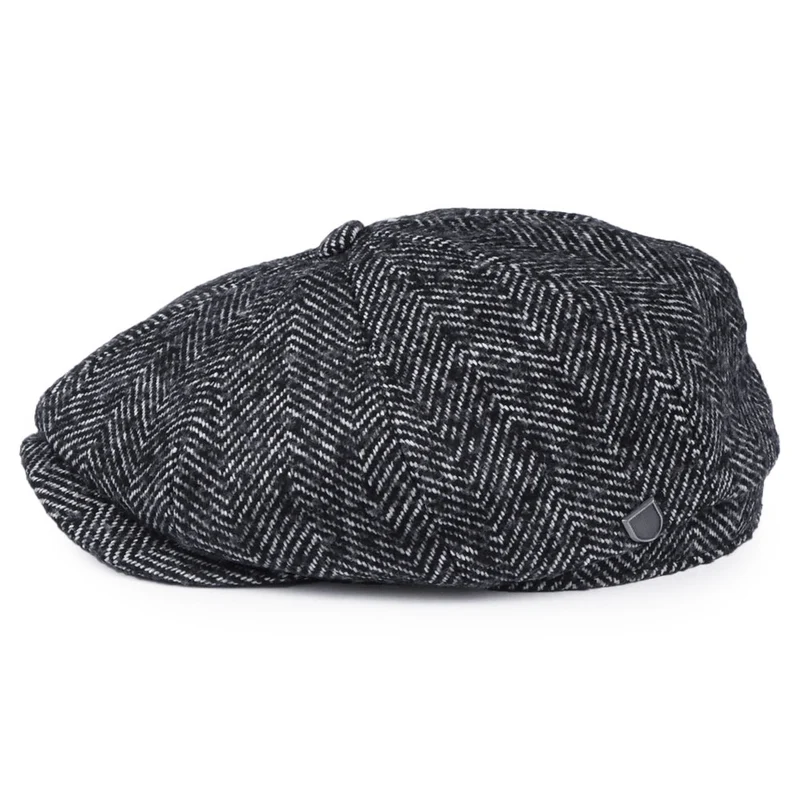 Casquette Gavroche Ample Brood noir-blanc BRIXTON