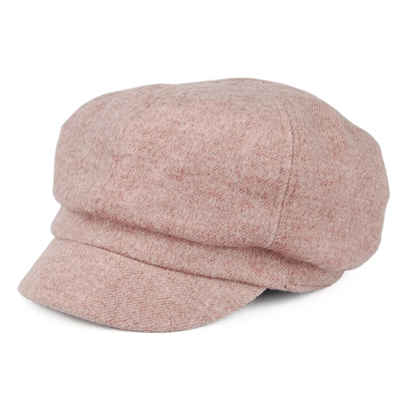 Casquette Gavroche rose SEEBERGER