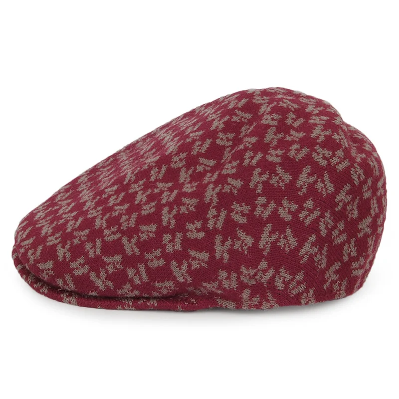 Casquette Plate Square K 507 bordeaux KANGOL