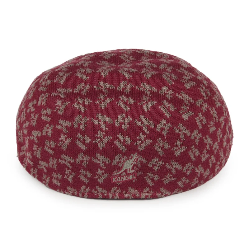 Casquette Plate Square K 507 bordeaux KANGOL