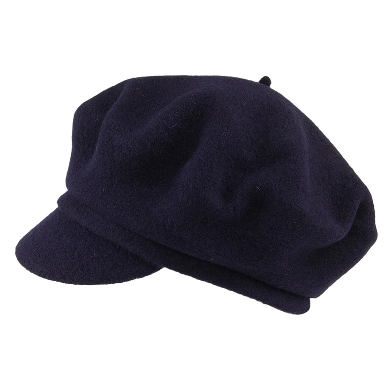 Casquette Gavroche Nancy bleu marine WHITELEY